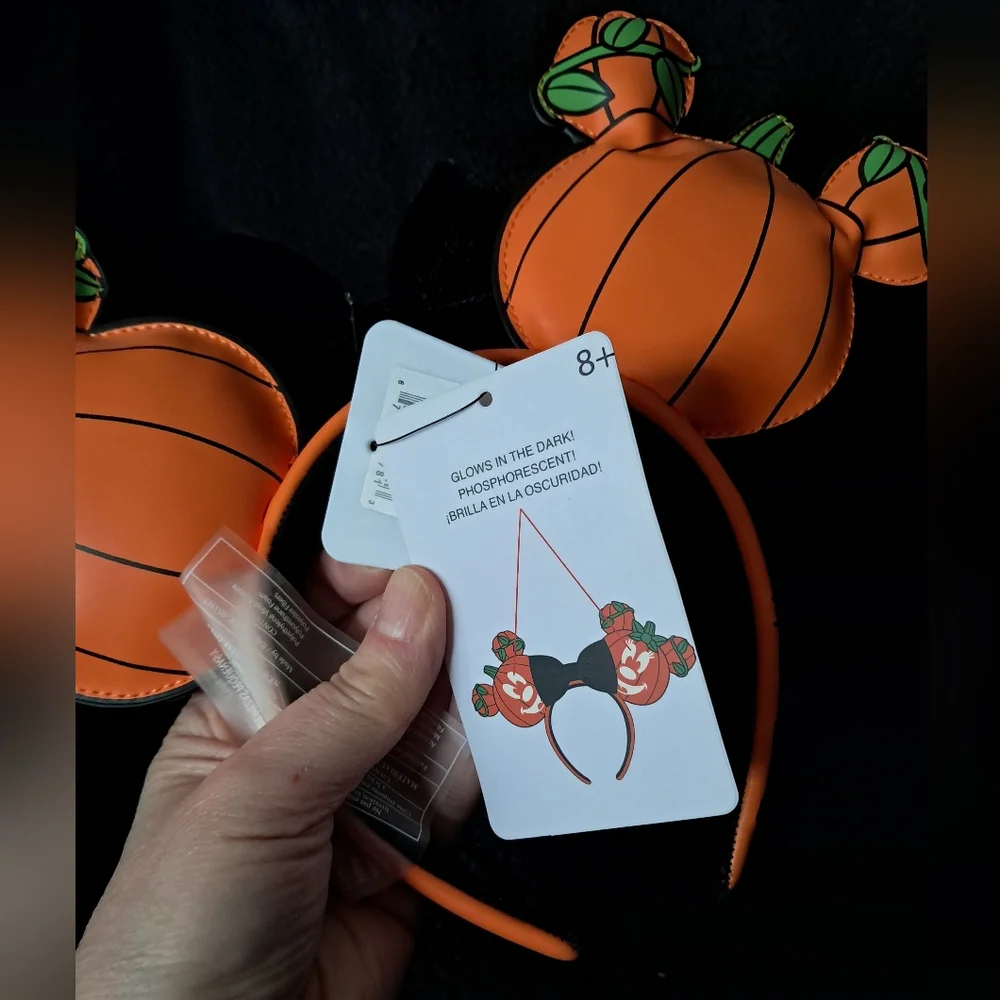 Pumpkin Mickey Ears